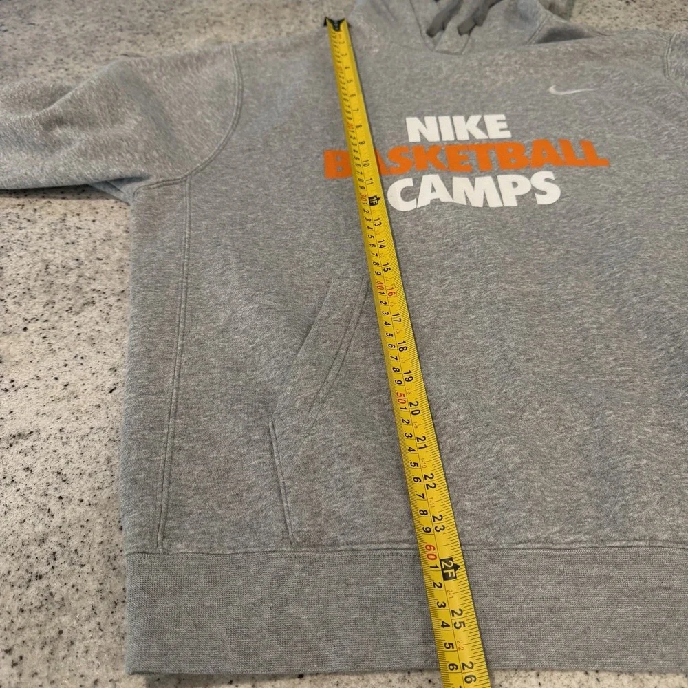 Nike Basketball Camps Standard Issue Men's Pullover Hoodie Grey Size Medium NWOT